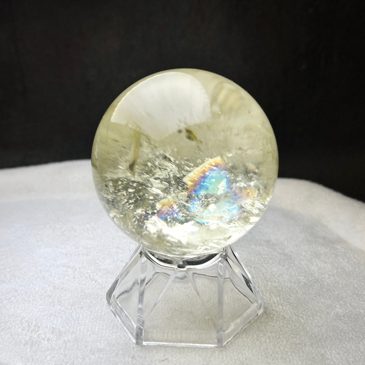 Citrine Sphere 黃水晶球 | 水晶球 sphere | 細節特寫 close up detail