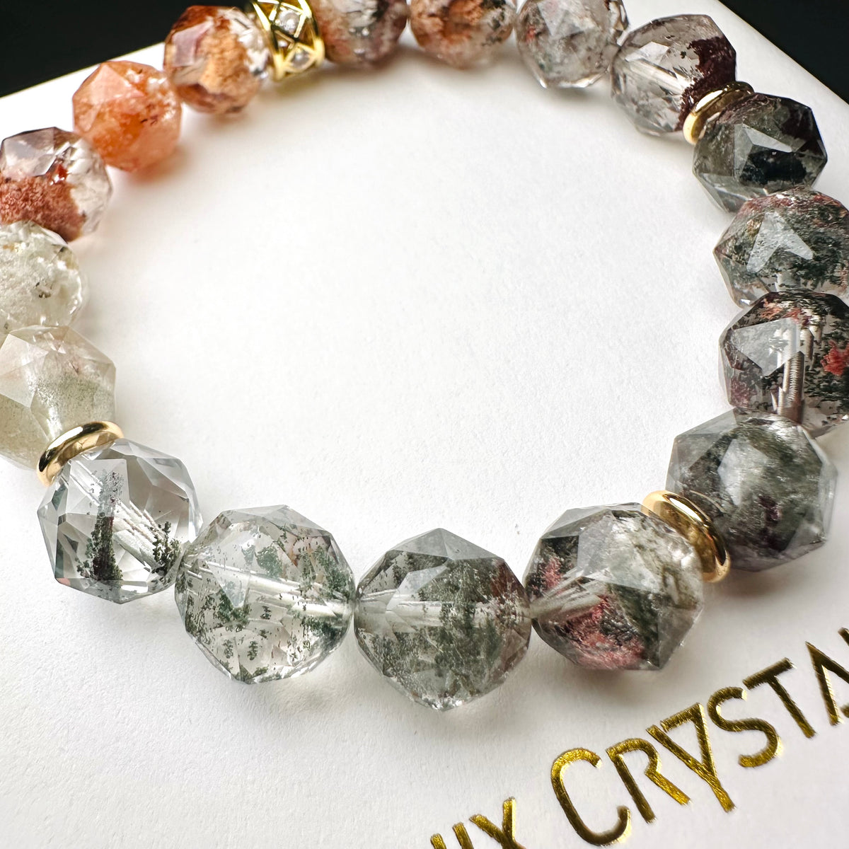 Garden Phantom 彩幽靈starcut | 星切水晶 star-cut-crystal | Additional angle