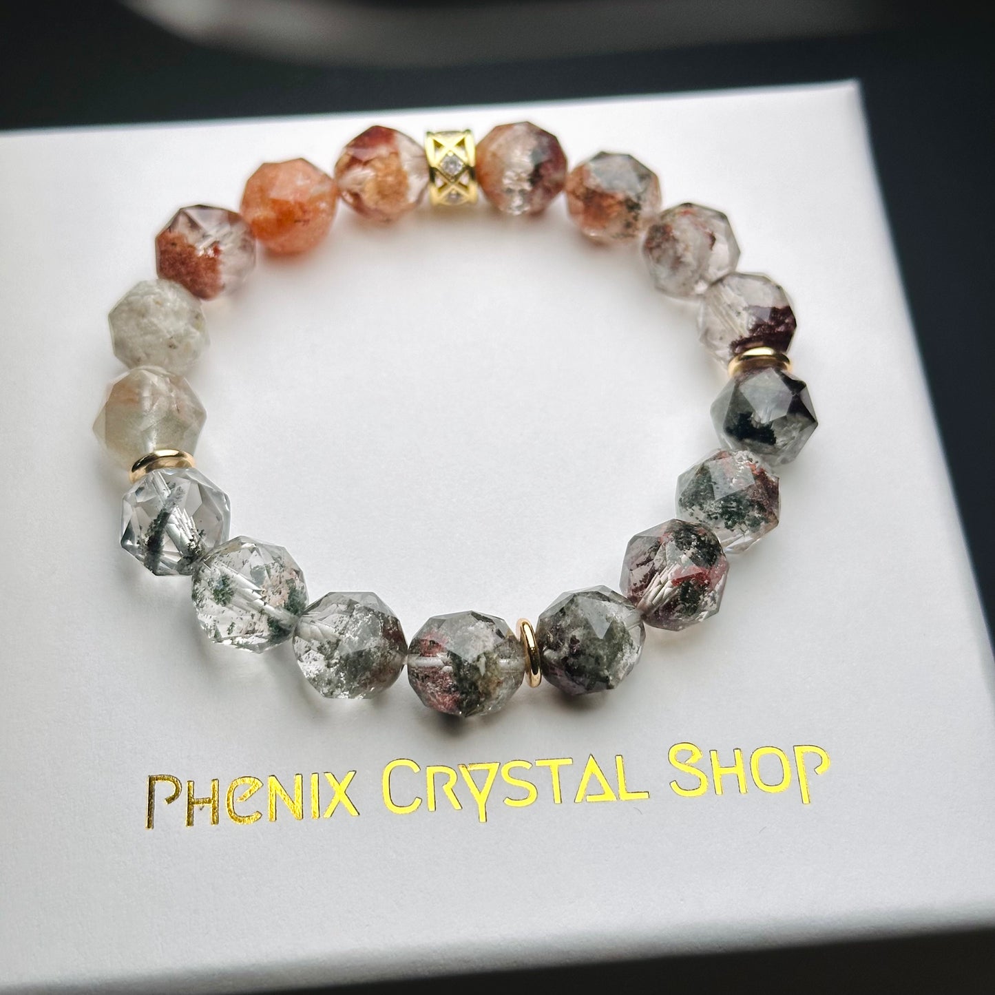 Garden Phantom 彩幽靈starcut | 星切水晶 star-cut-crystal | 細節特寫 close up detail