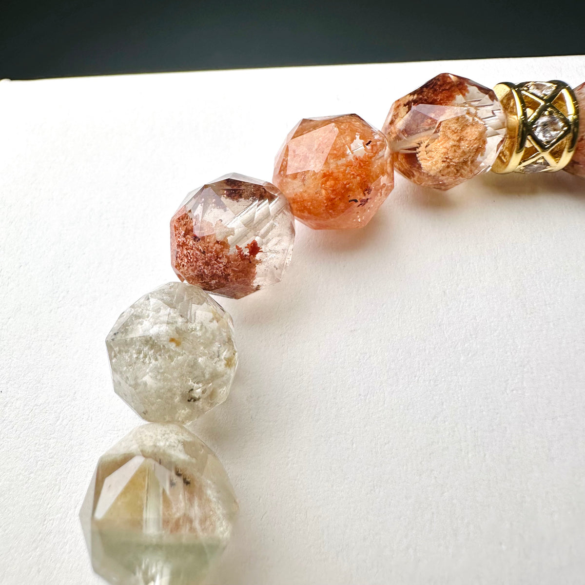 Garden Phantom 彩幽靈starcut | 星切水晶 star-cut-crystal | 紋理特寫 texture detail