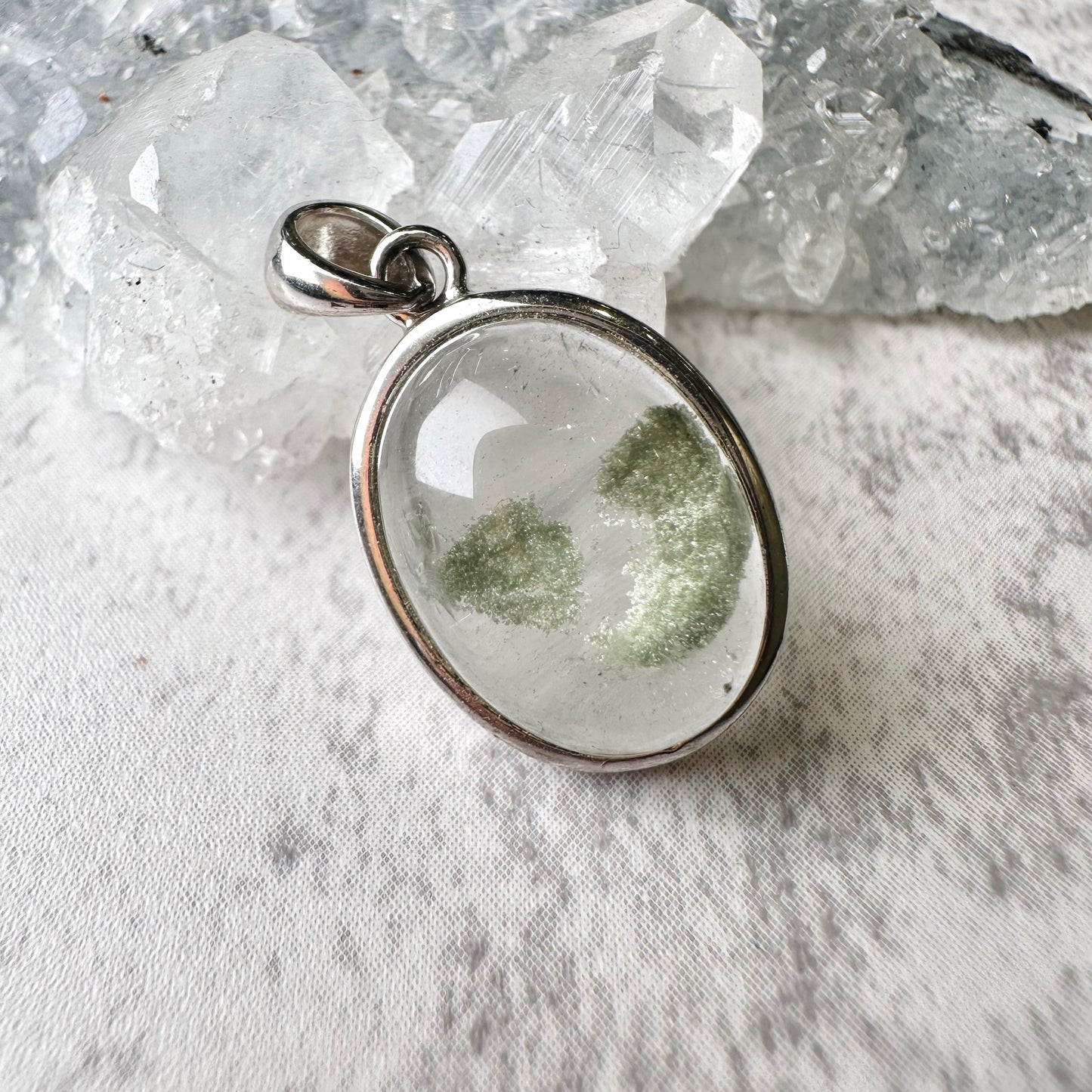Green Phantom Pendant 1 綠幽靈吊墜 1 | 吊墜 pendant | 細節特寫 close up detail
