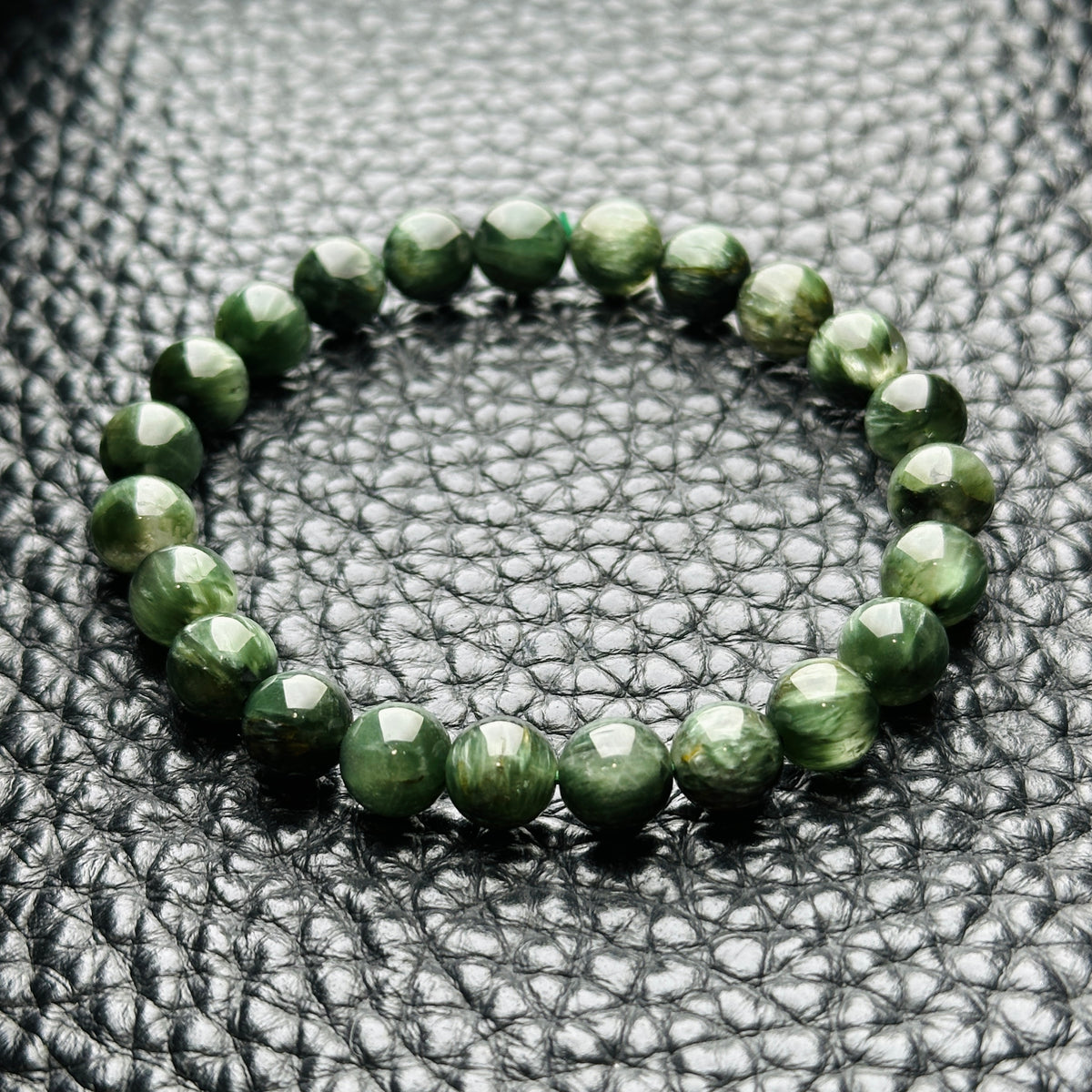Green Rutilated Quartz Bracelet 綠髮晶 手串 02 | 手串 bracelet | 細節特寫 close up detail