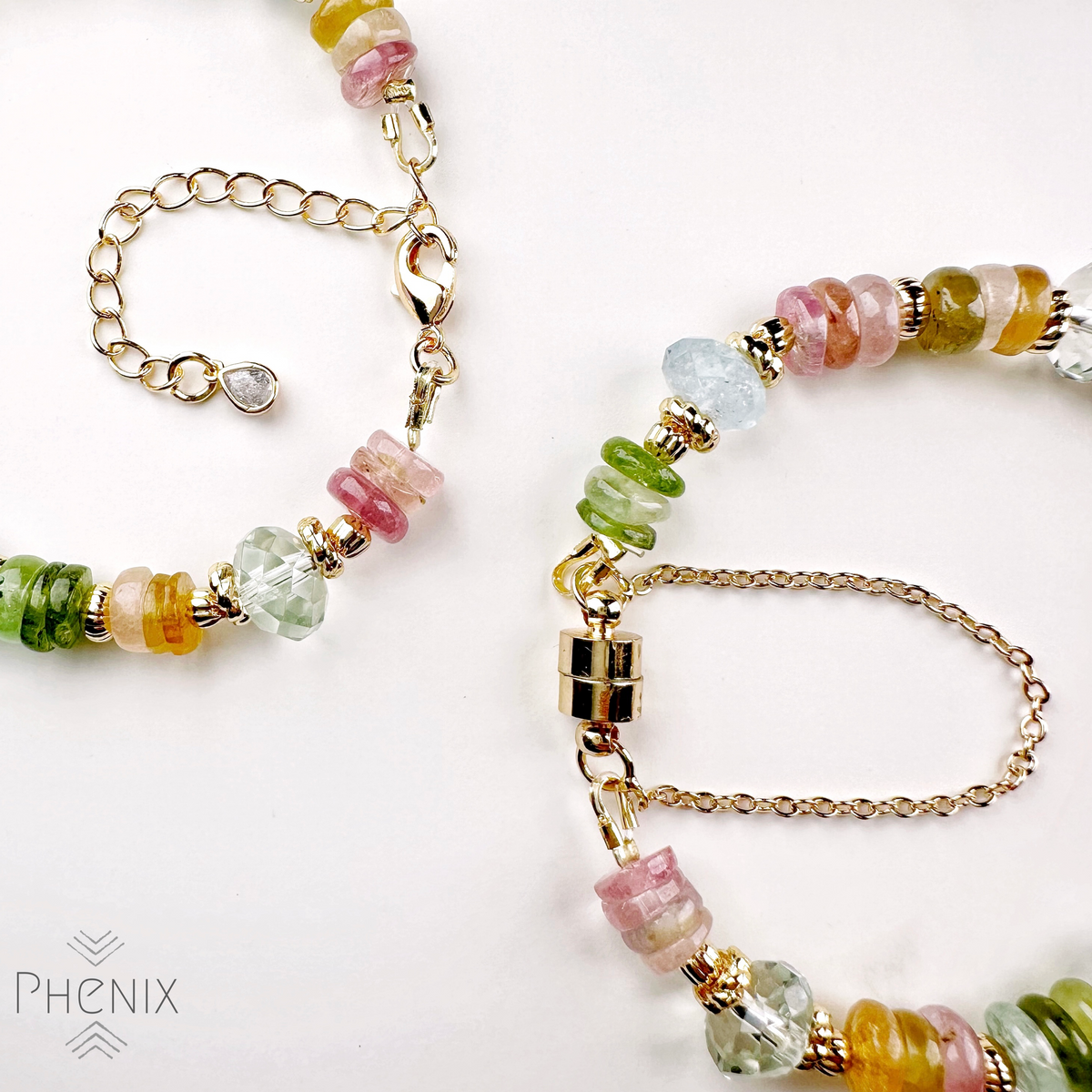 Happy Rainbow Design Bracelet | 手串 bracelet | 細節特寫 close up detail