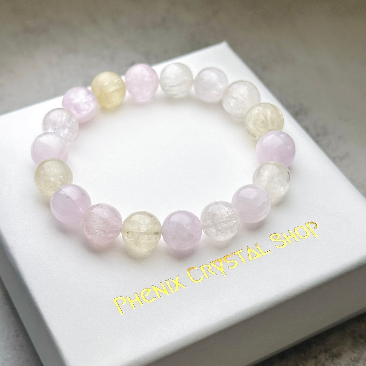 Kunzite 貓眼紫鋰輝 | 原礦 raw-crystal | 側面角度 side angle