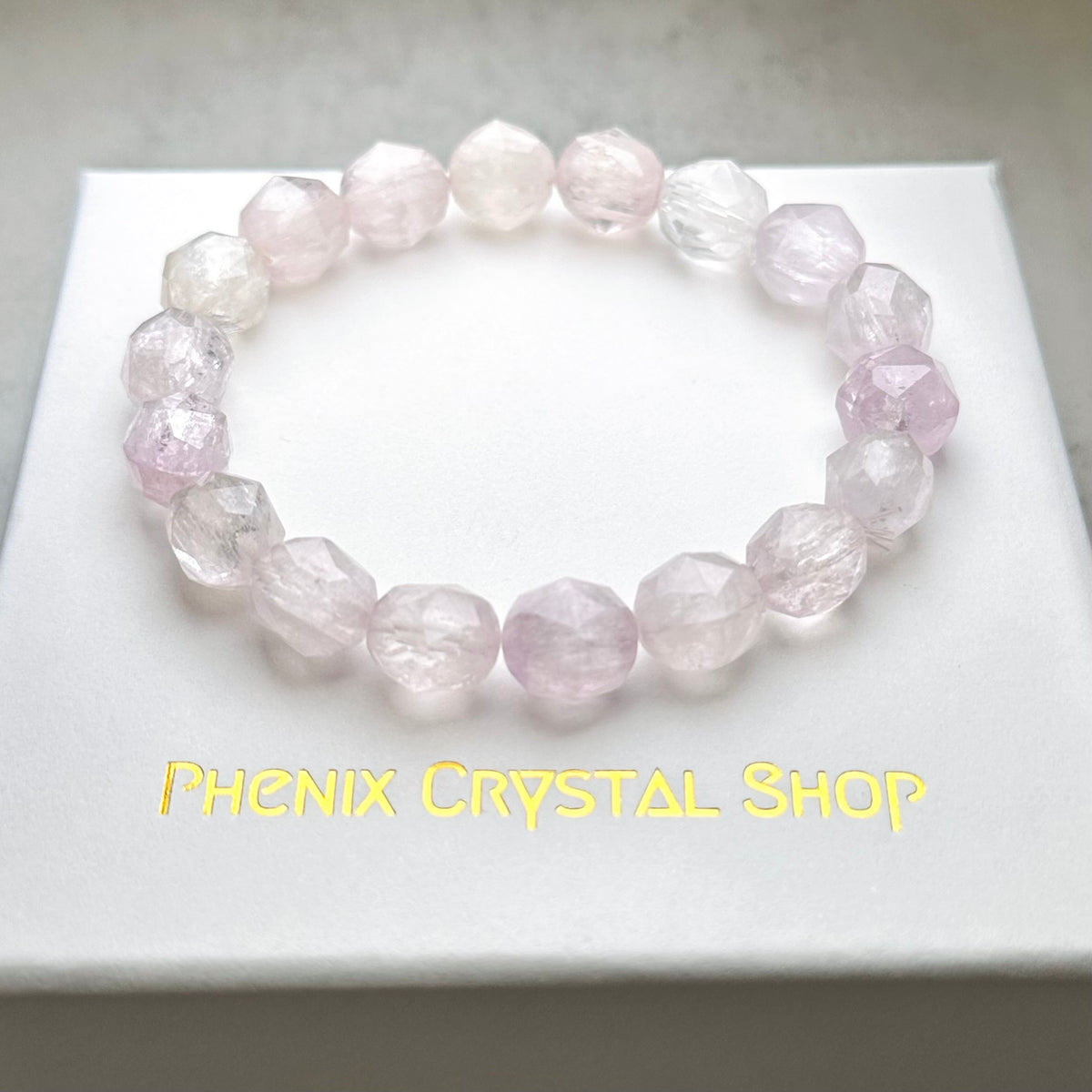 Kunzite Starcut 紫鋰輝 | 星切水晶 star-cut-crystal | 紋理特寫 texture detail