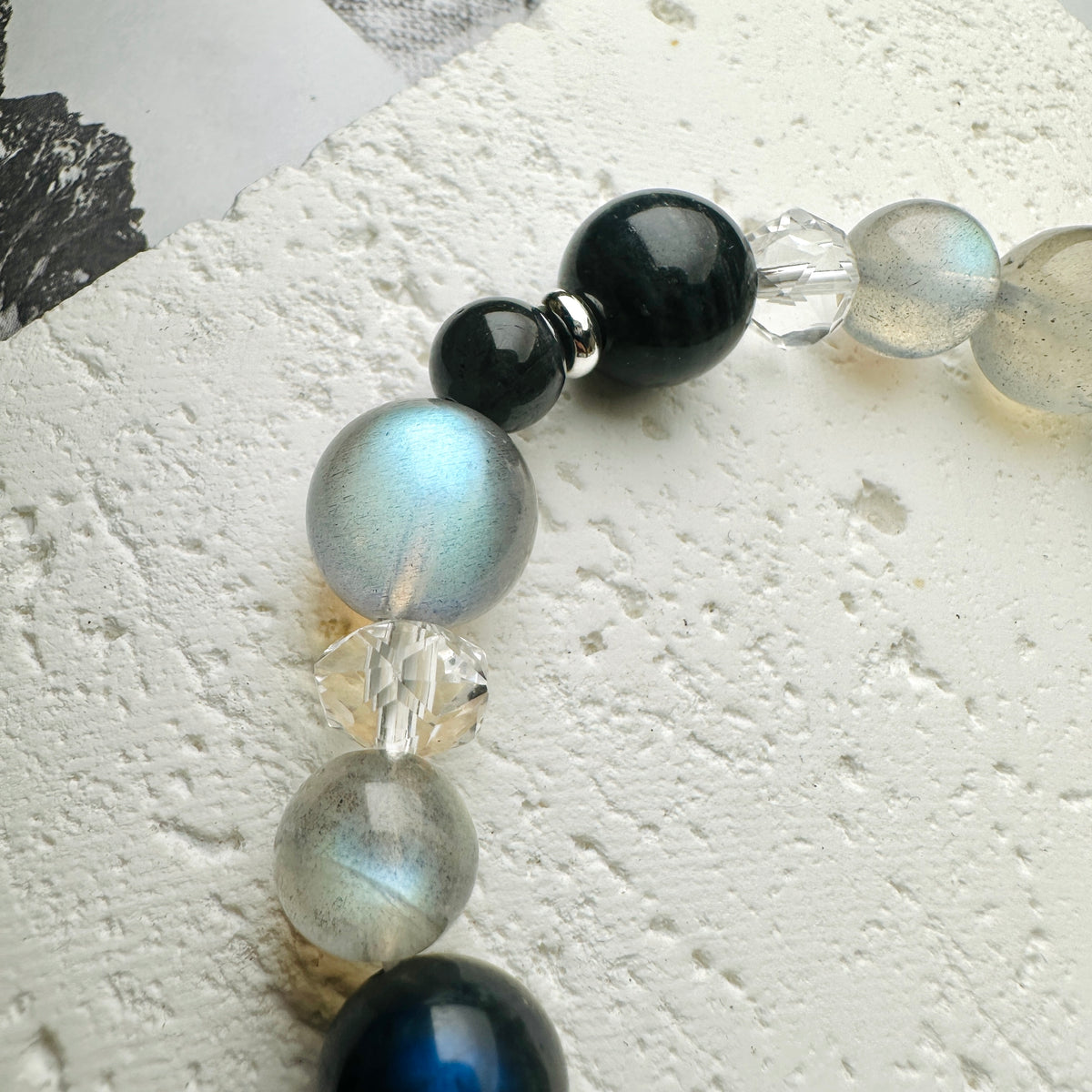Labradorite Design Bracelet 拉長石設計手串 | 手串 bracelet | 細節特寫 close up detail