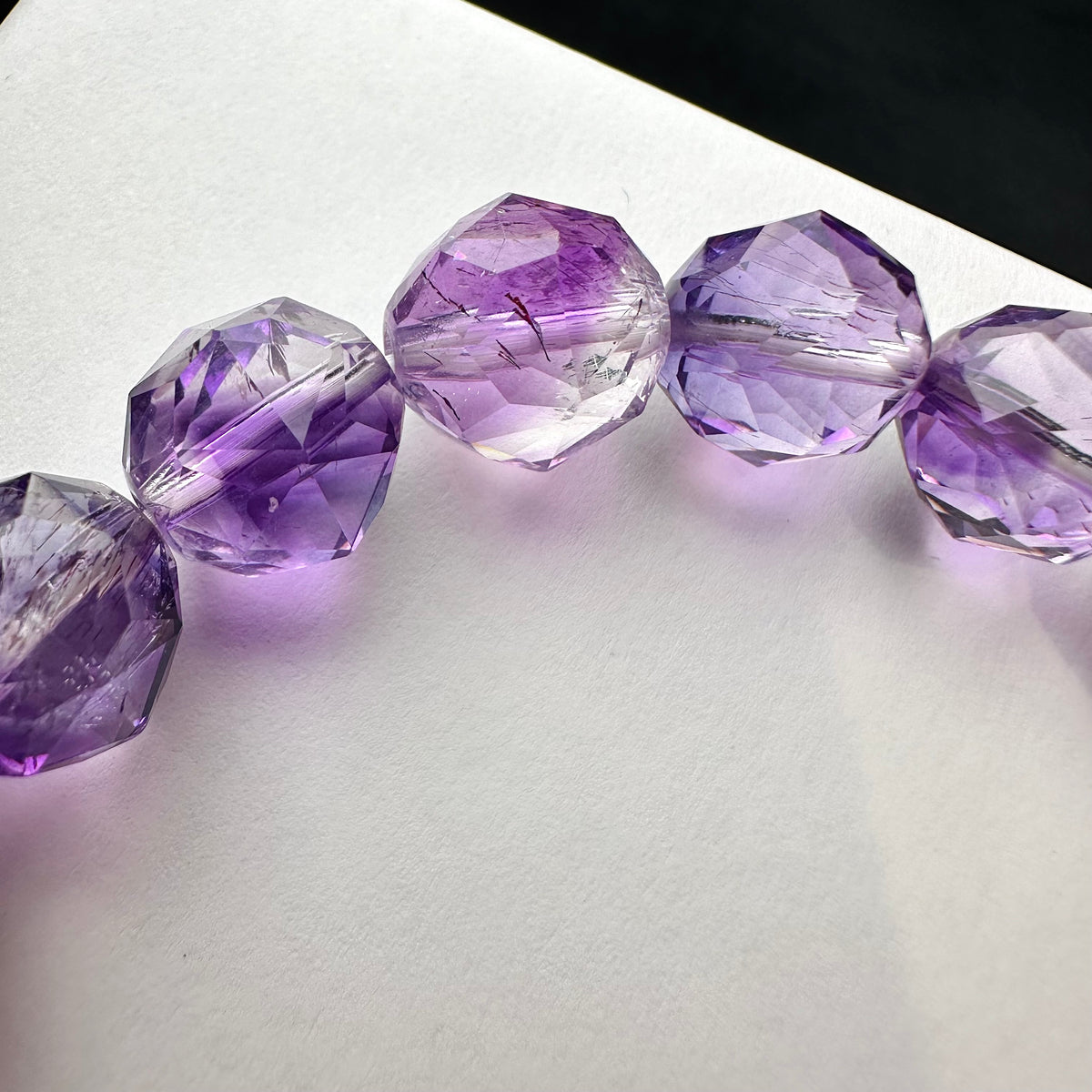 Purple Super Seven Starcut紫超級七手串 | 手串 bracelet | 整體圖 full piece view