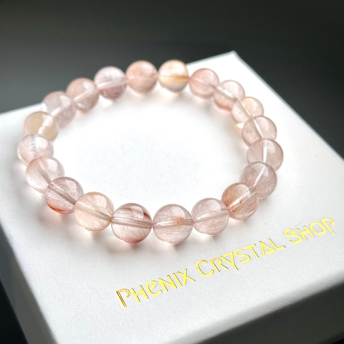 Rabbit Hair Quartz 兔毛水晶 | 原礦 raw-crystal | 整體圖 full piece view