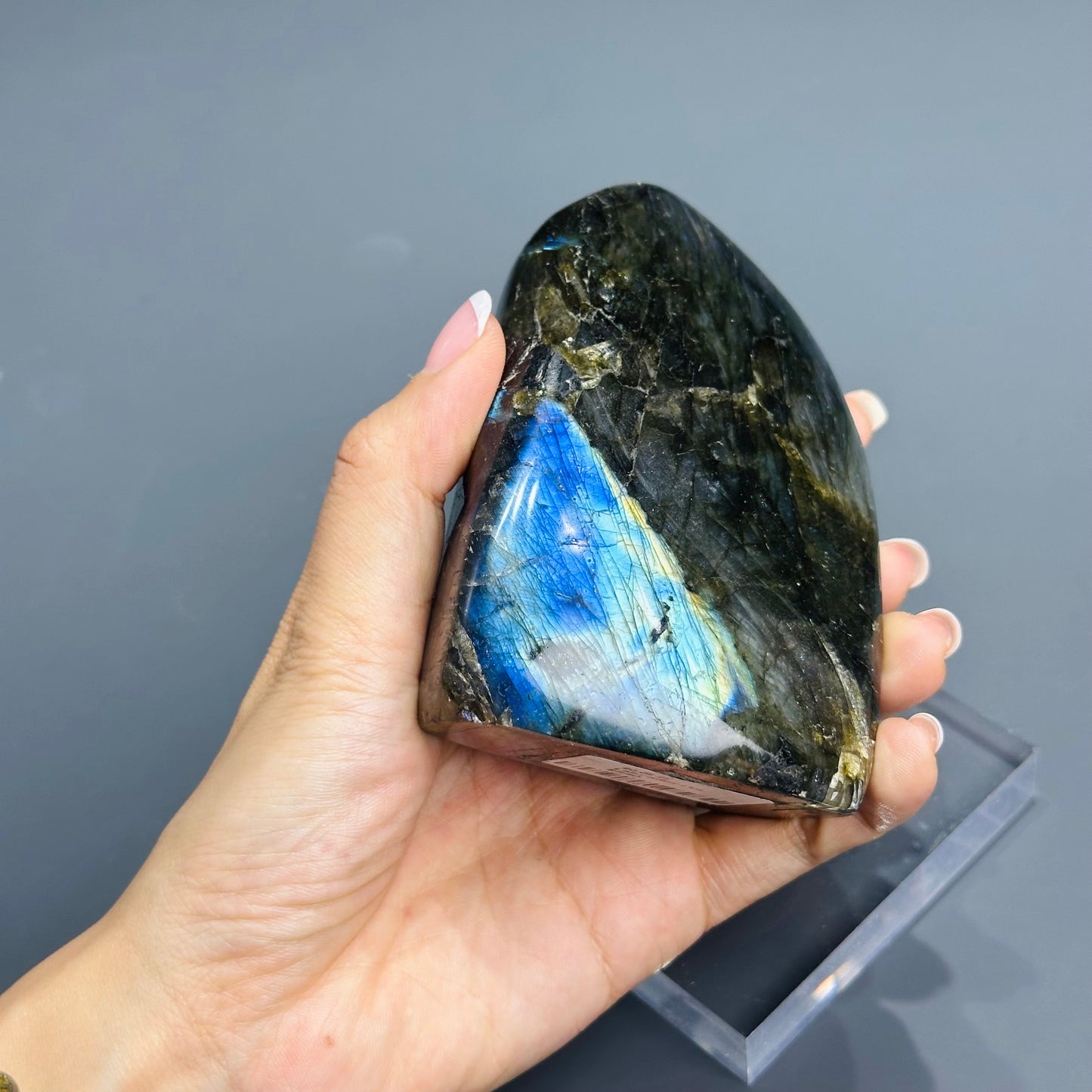拉長石 | 原礦 raw-crystal | 細節特寫 close up detail