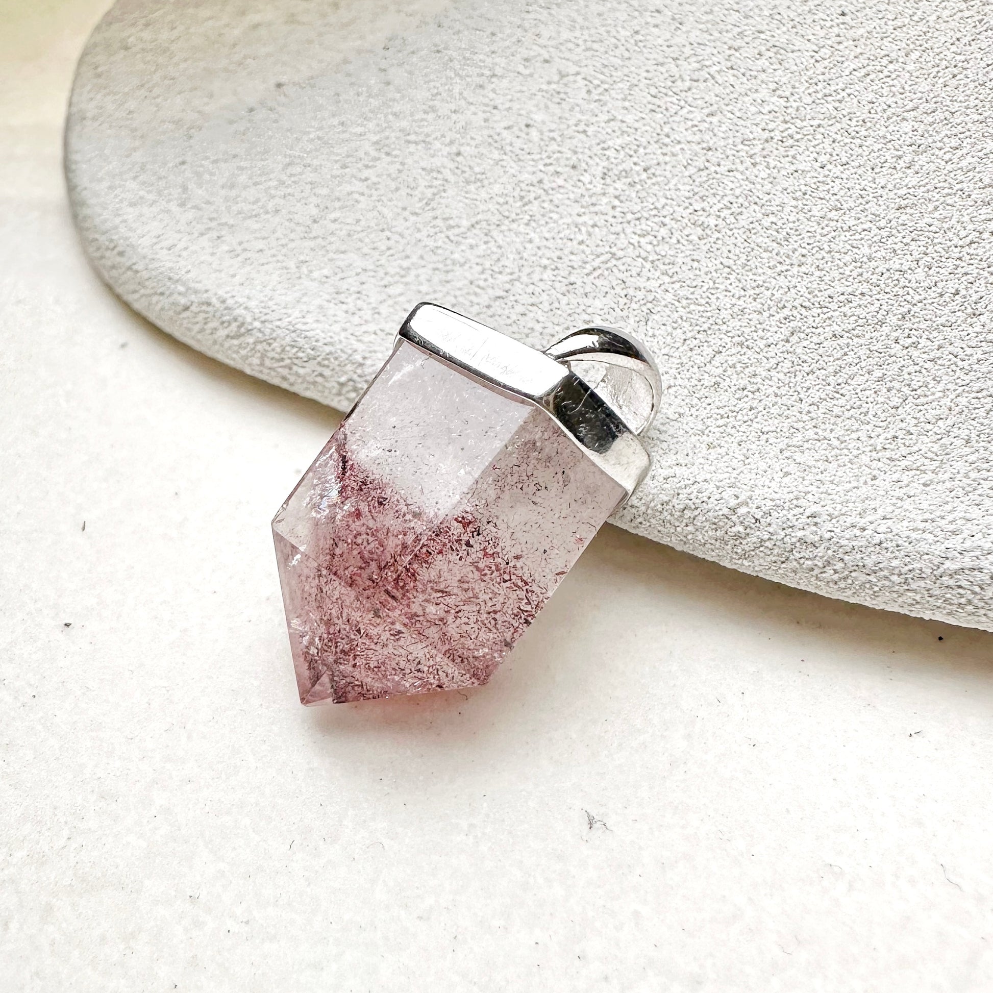 Red Super Seven Pendant 紅超七吊墜 | 吊墜 pendant | 正面圖 front view