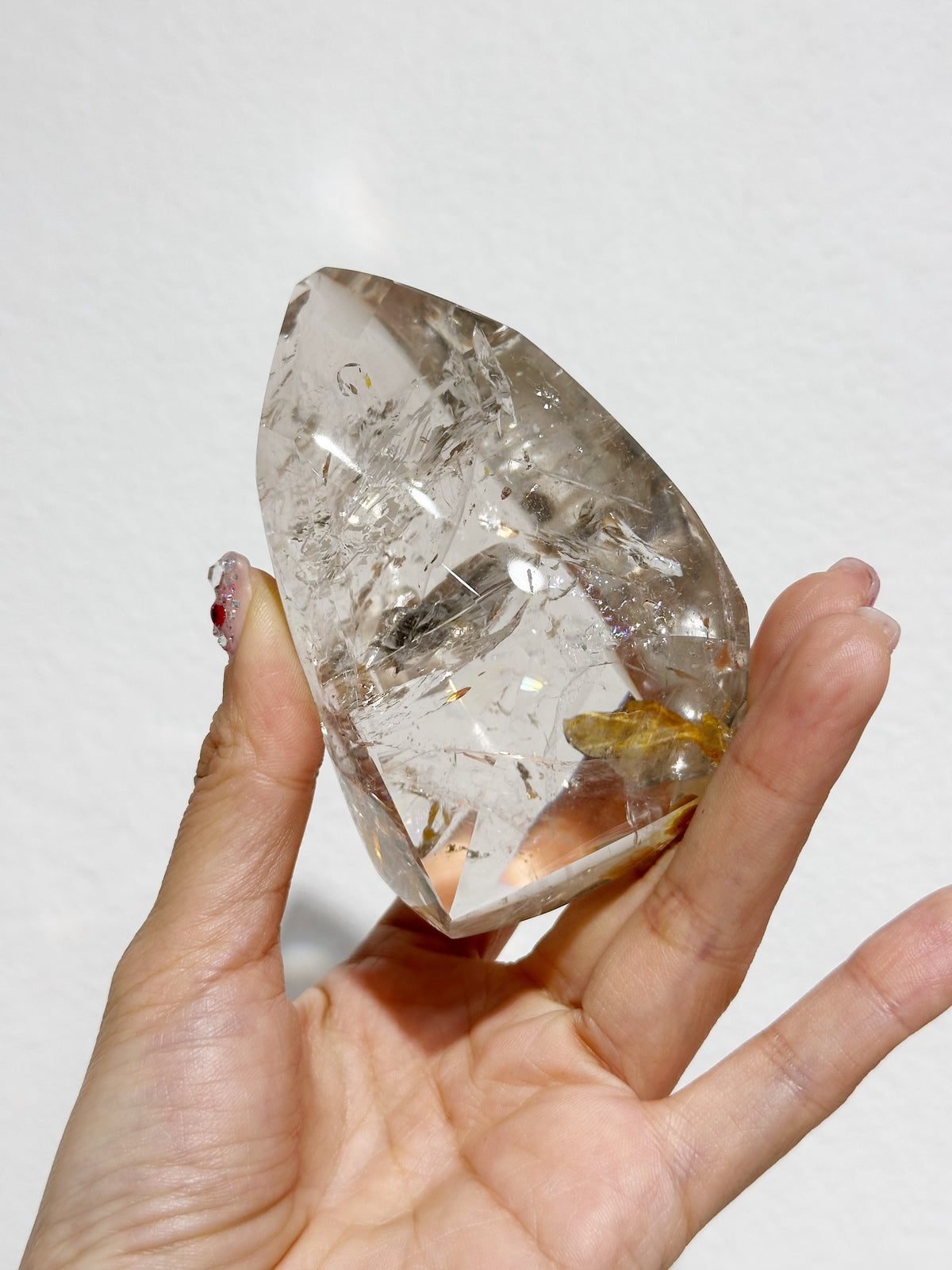 Smoky Quartz Free Form 茶晶隨形擺件 | 擺件 decor-piece | 細節特寫 close up detail