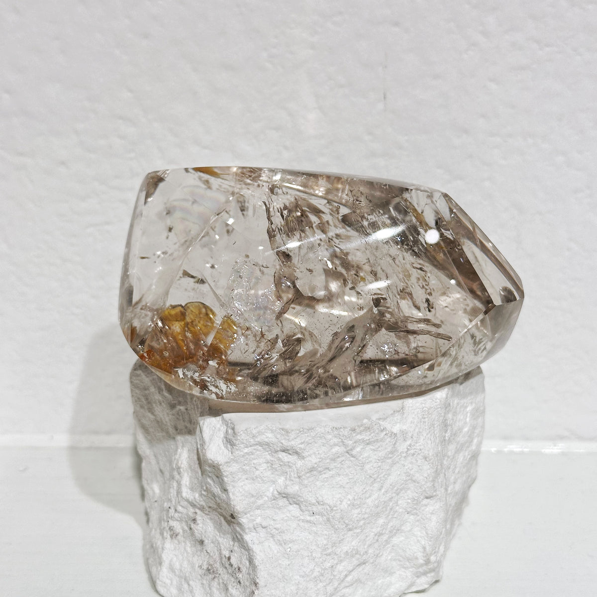 Smoky Quartz Free Form 茶晶隨形擺件 | 擺件 decor-piece | 整體圖 full piece view