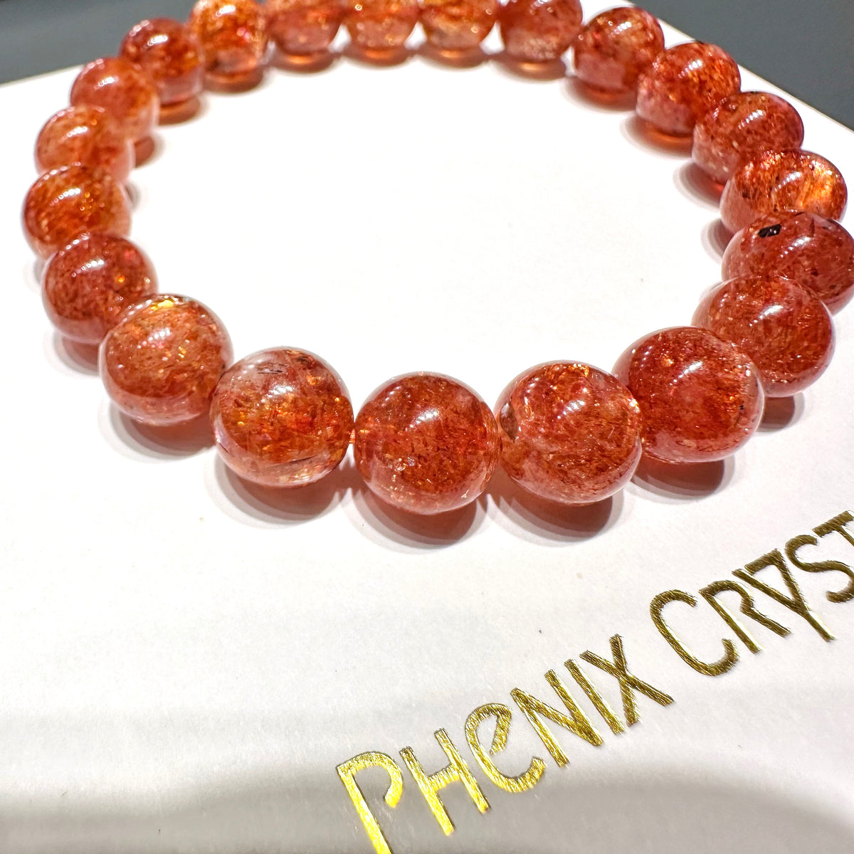 Sunstone Bracelet 金太陽手串 | 手串 bracelet | 細節特寫 close up detail