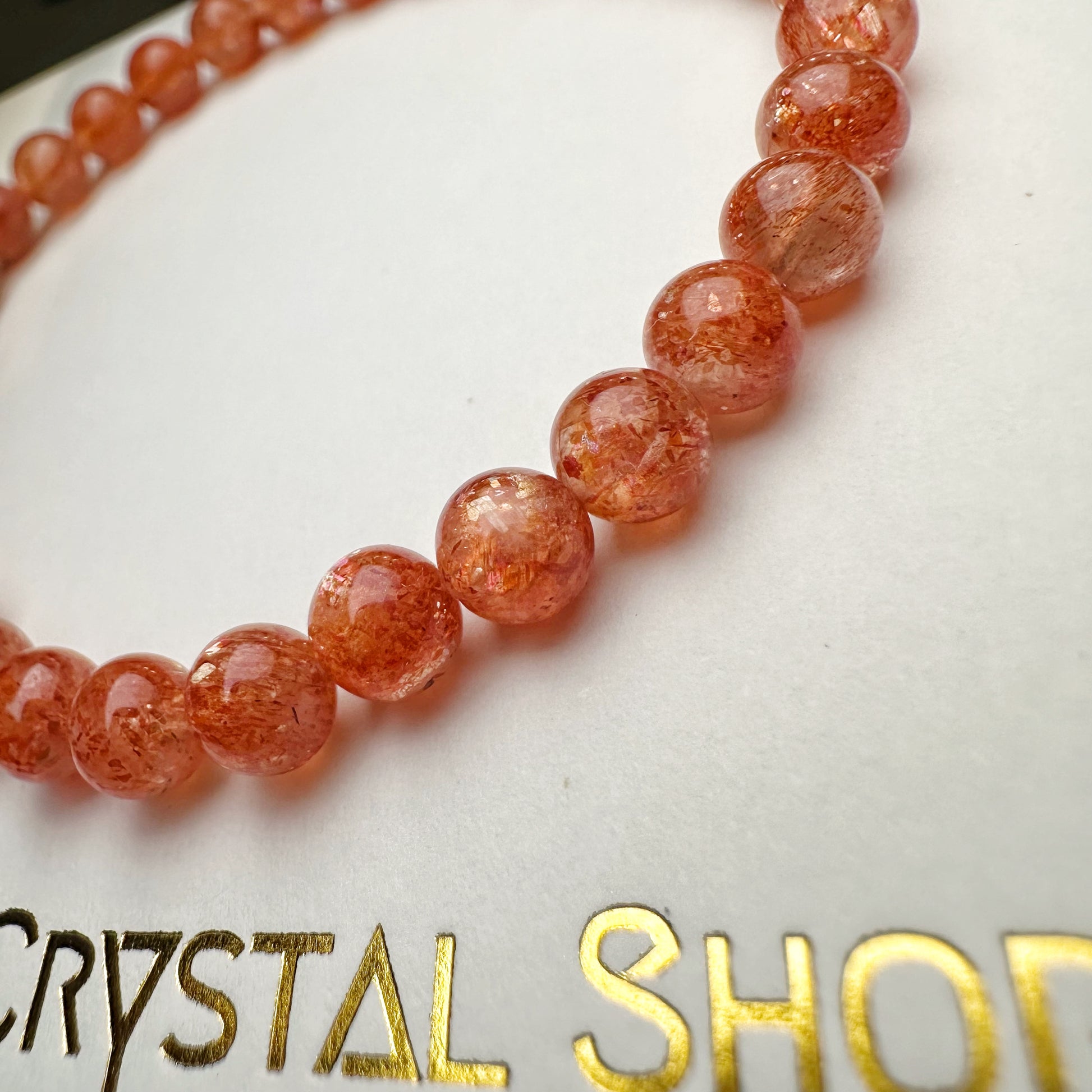 Sunstone Bracelet 金太陽手串 | 手串 bracelet | 細節特寫 close up detail