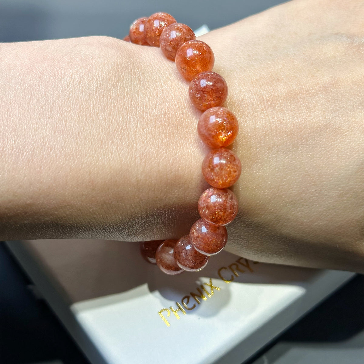 Sunstone Bracelet 金太陽手串 | 手串 bracelet | 整體圖 full piece view