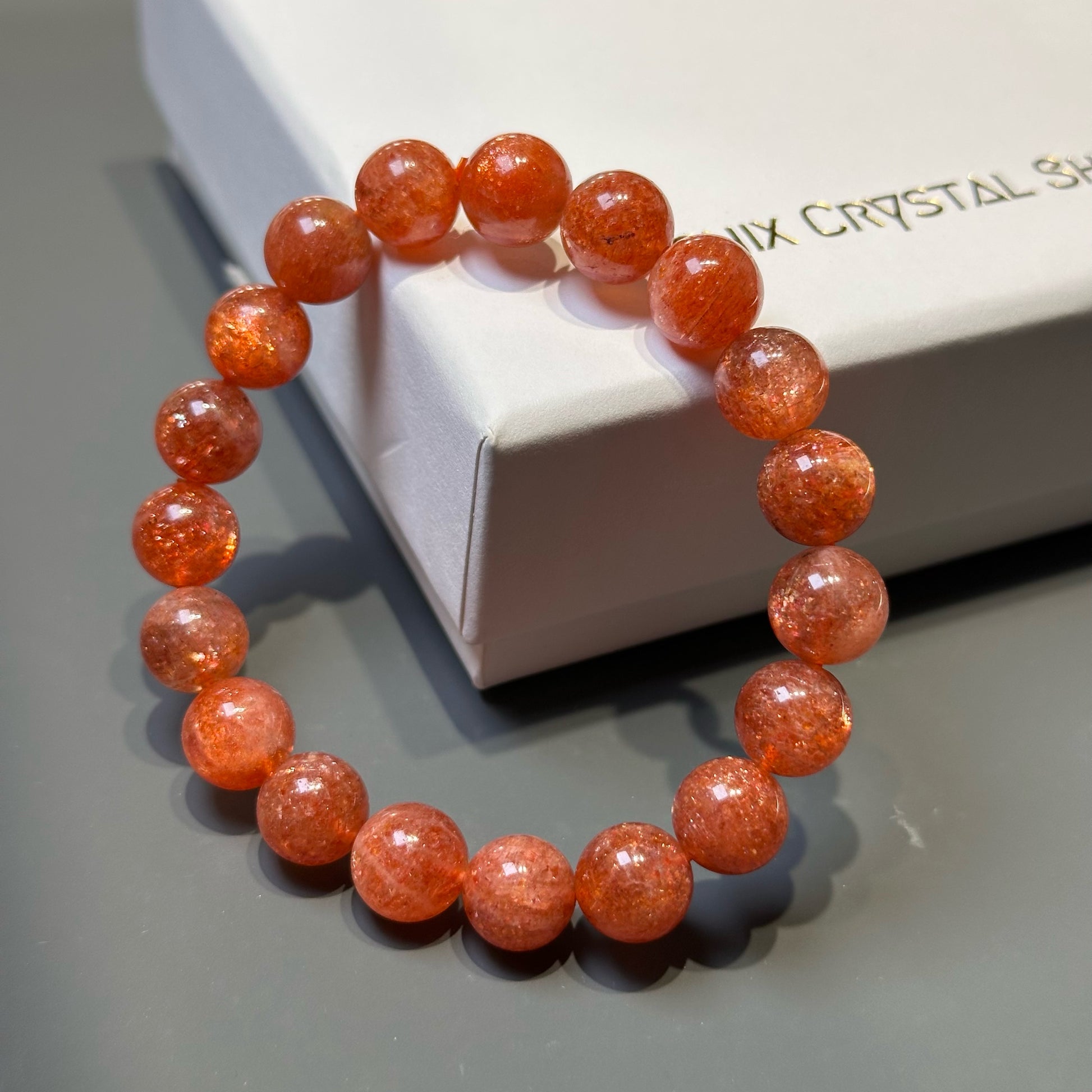 Sunstone Bracelet 金太陽手串 | 手串 bracelet | 紋理特寫 texture detail