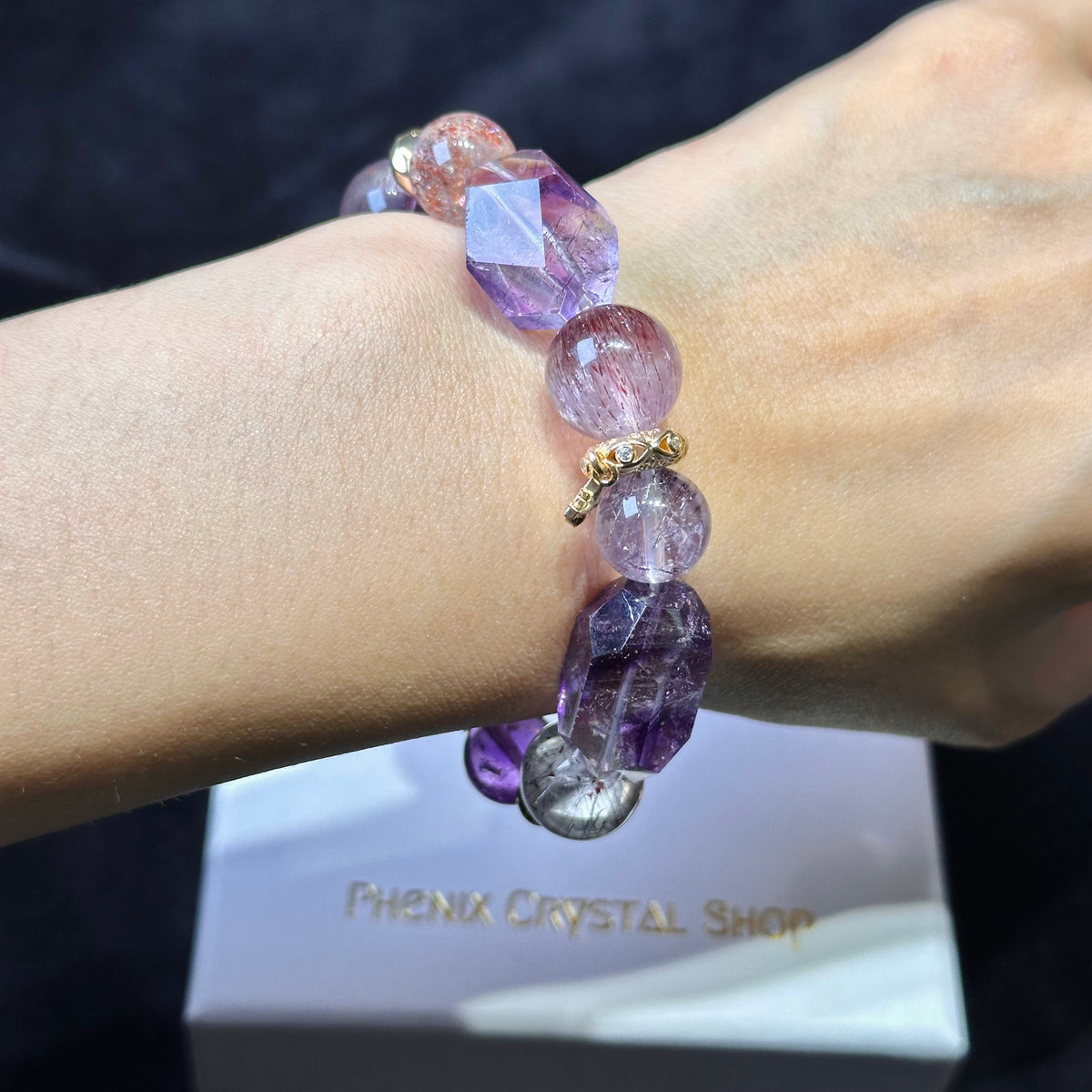 Super Seven 超級七設計款手串 | 手串 bracelet | Additional angle