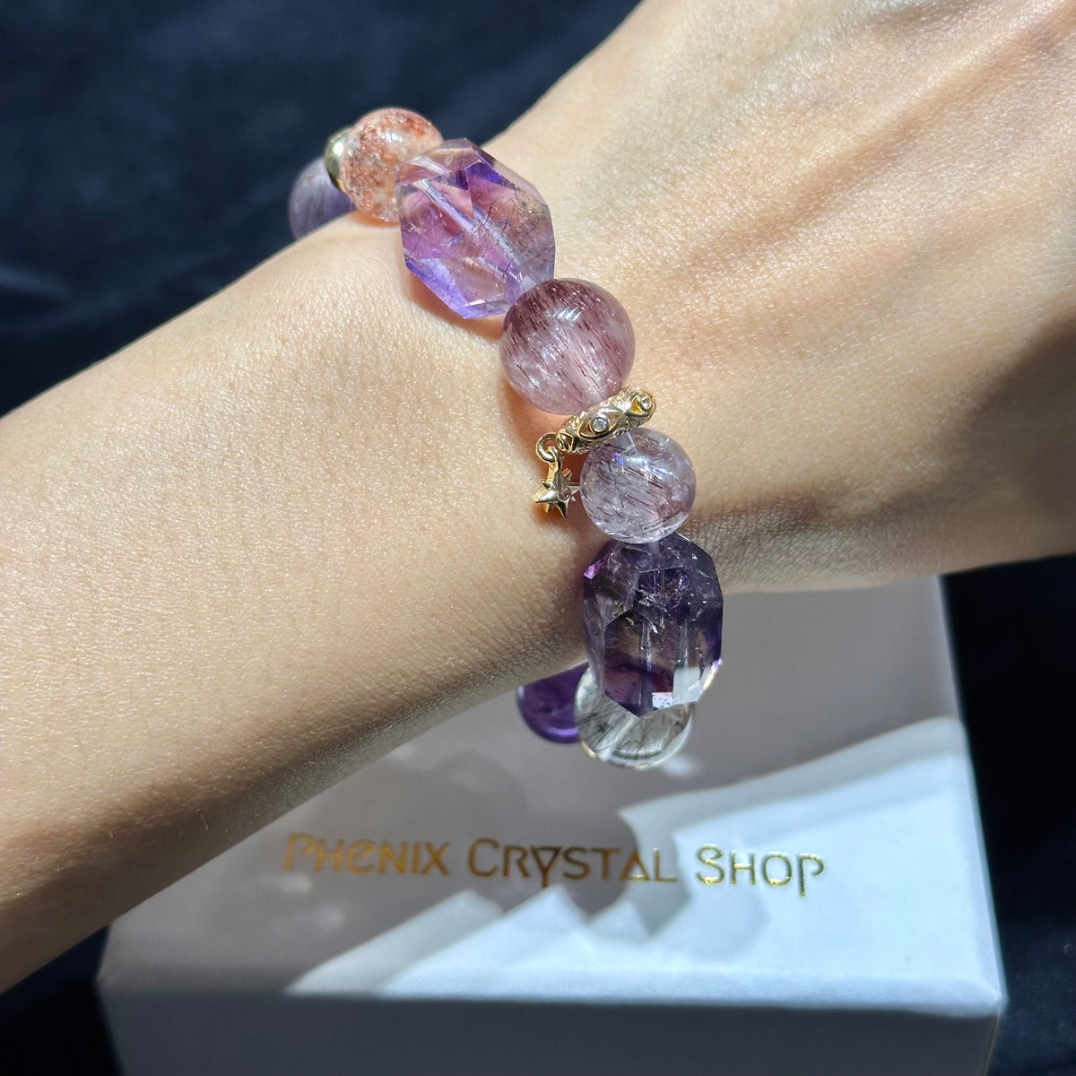 Super Seven 超級七設計款手串 | 手串 bracelet | Additional angle