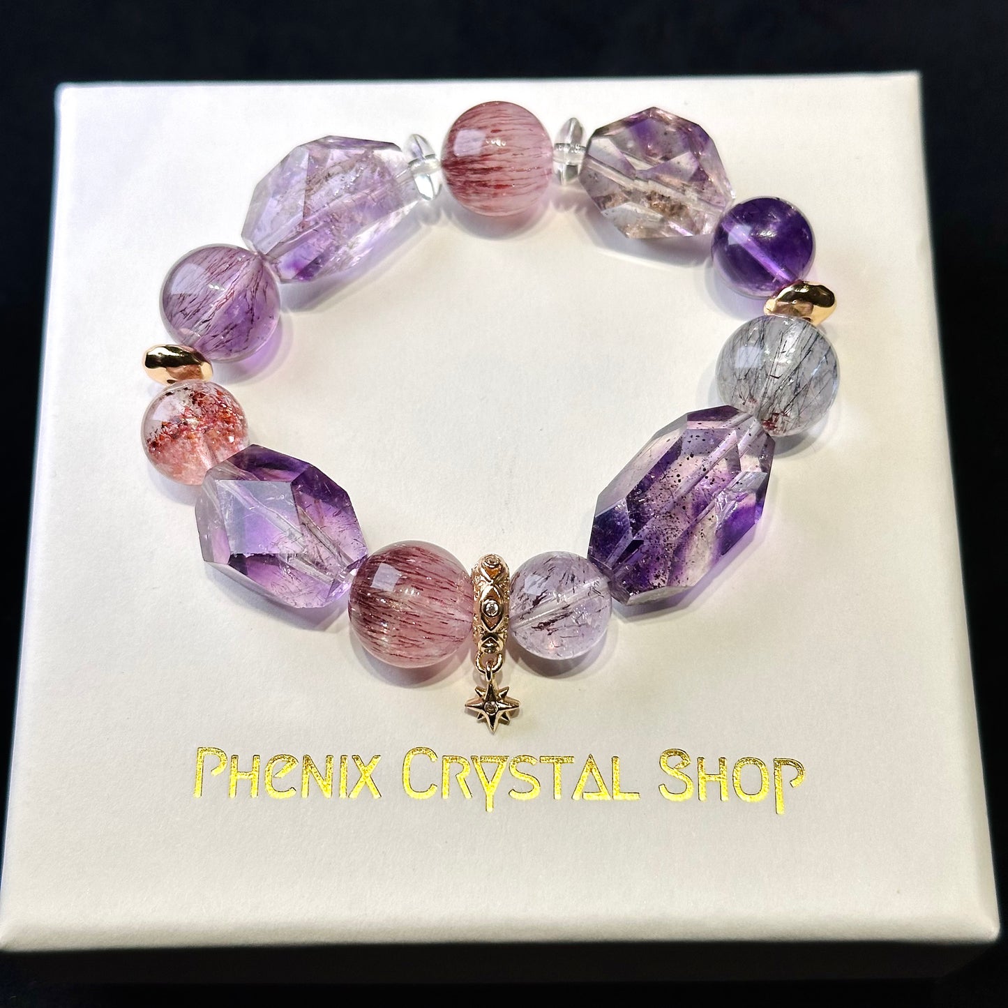 Super Seven 超級七設計款手串 | 手串 bracelet | Additional angle
