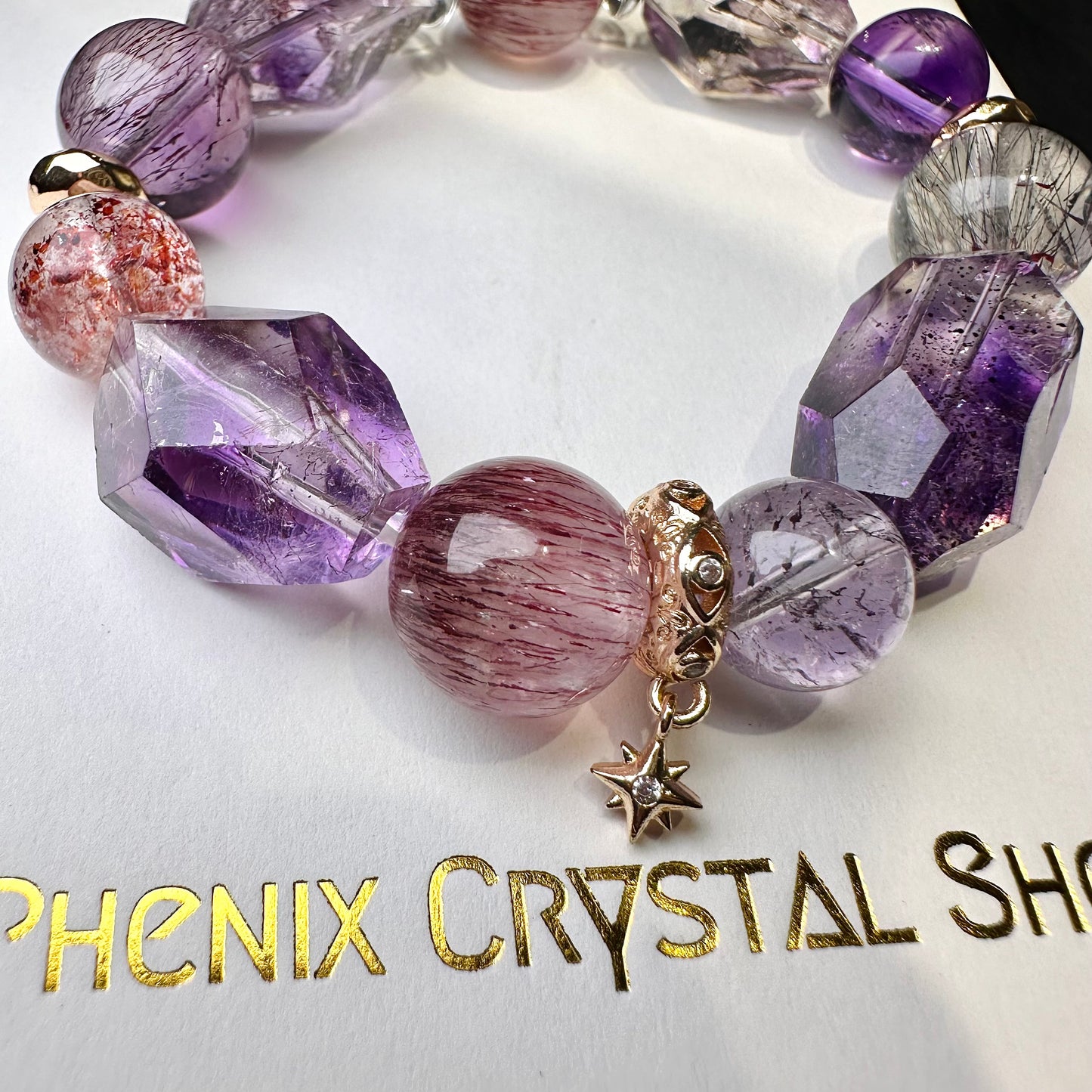 Super Seven 超級七設計款手串 | 手串 bracelet | 細節特寫 close up detail