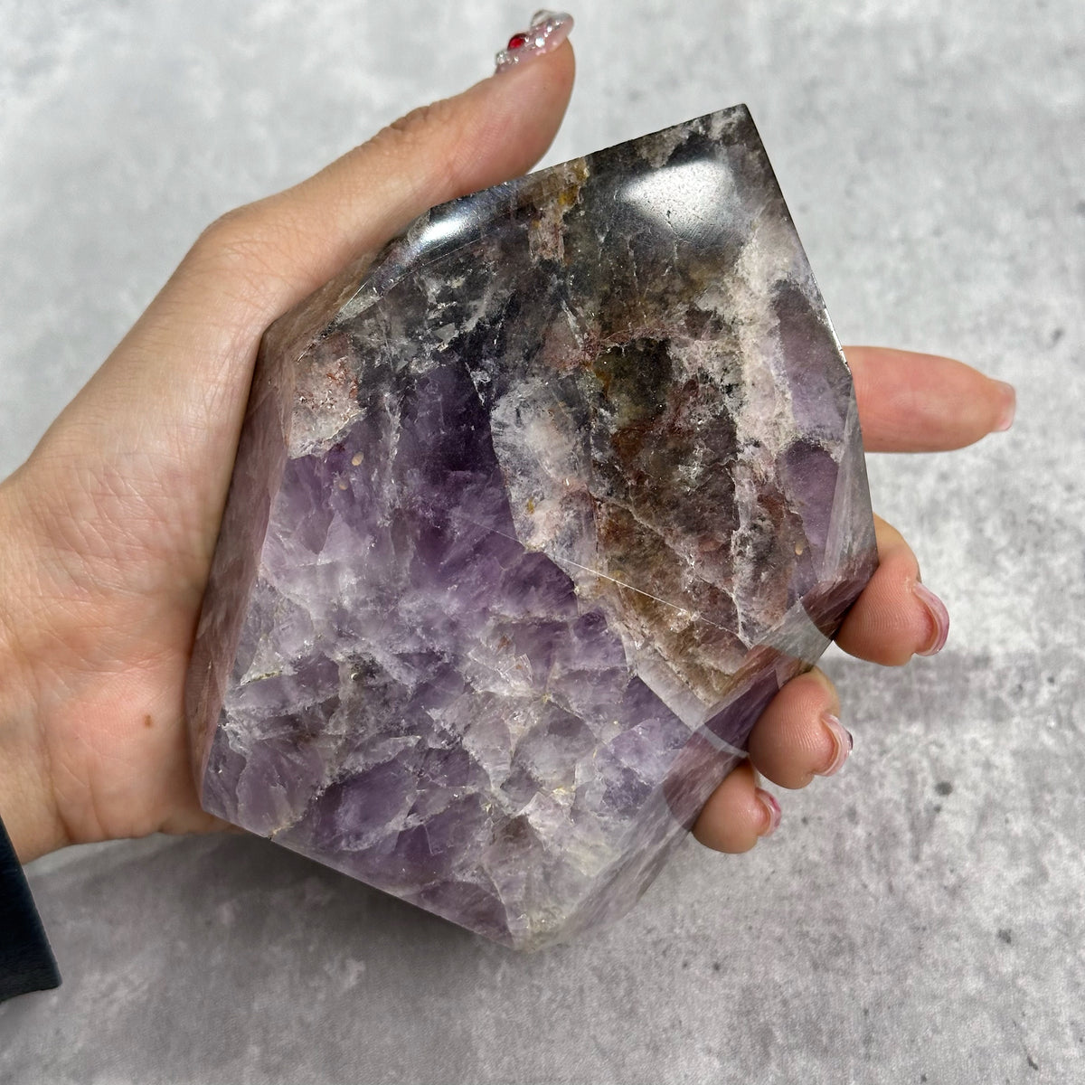 Super Seven Point Tower 超七柱 | 晶柱 crystal-point | 整體圖 full piece view