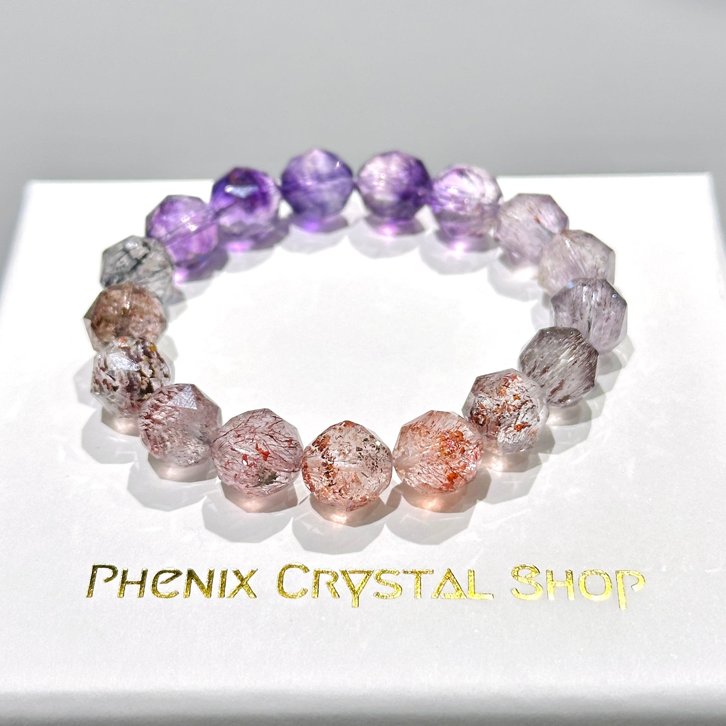 Super Seven Starcut Bracelet 超級七星切手串 | 手串 bracelet | 細節特寫 close up detail