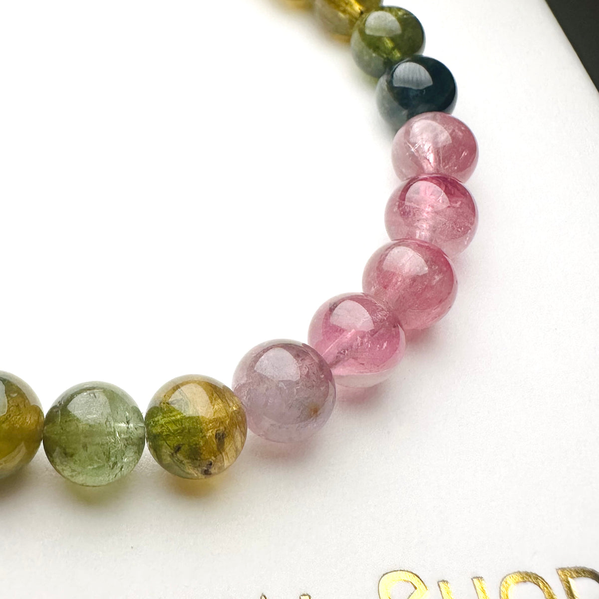 Watermelon Tourmaline 西瓜碧璽 | 原礦 raw-crystal | 紋理特寫 texture detail